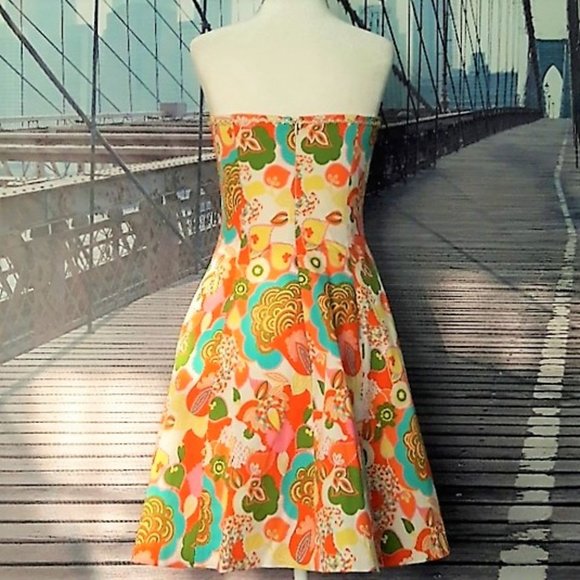 Anthropologie SHOSHANNA swing dress, so flattering - Picture 8 of 8